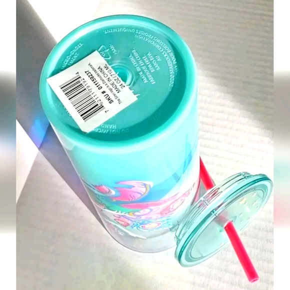 NWT, Starbucks 2024 Holiday Iridescent Holographic Siren Shell Star Lid Tumbler - Picture 7 of 7